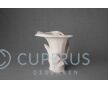 Keramische Calla bloem urn mat wit foto 1