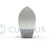 RVS urn Tulip vorm - Mat zwart foto 1