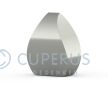 RVS urn Tulip vorm - Mat zwart foto 1