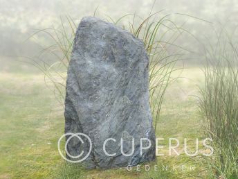 Natuurlijke enkele ruwe grafsteen