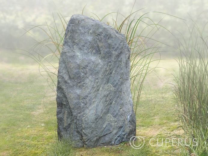 Natuurlijke enkele ruwe grafsteen foto 1