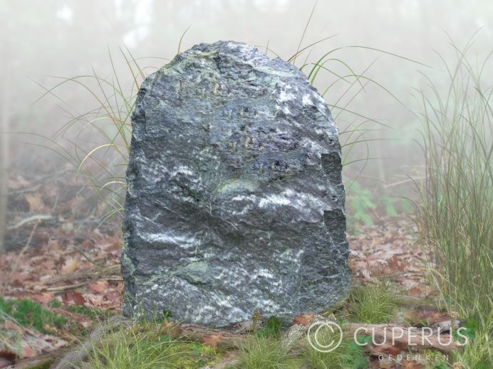 Natuurlijke ruwe grafsteen van Tauern kwaertsiet foto 1