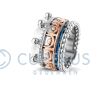 ROR 007 R Zilver/ Goud foto 1