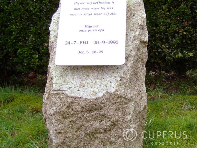 Urnmonument foto 1